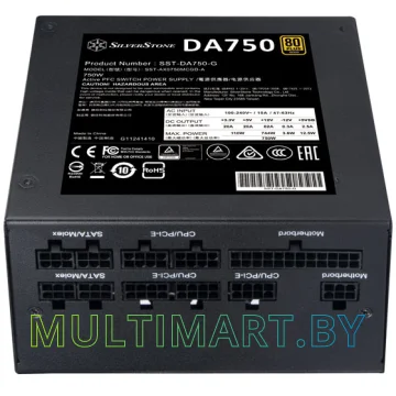Блок питания SilverStone DA750 Gold 750W (SST-AX0750MCGD-A) картинка 10